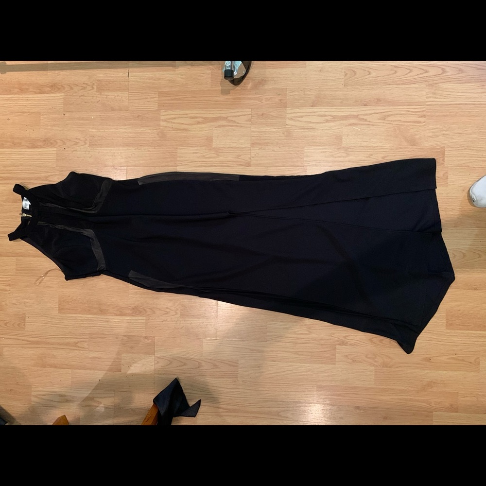 Long black dress